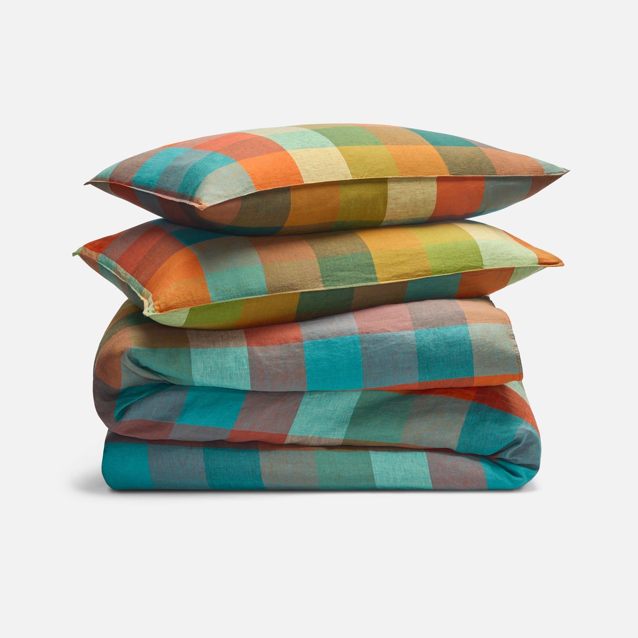 Washed European Linen Duvet Set C7