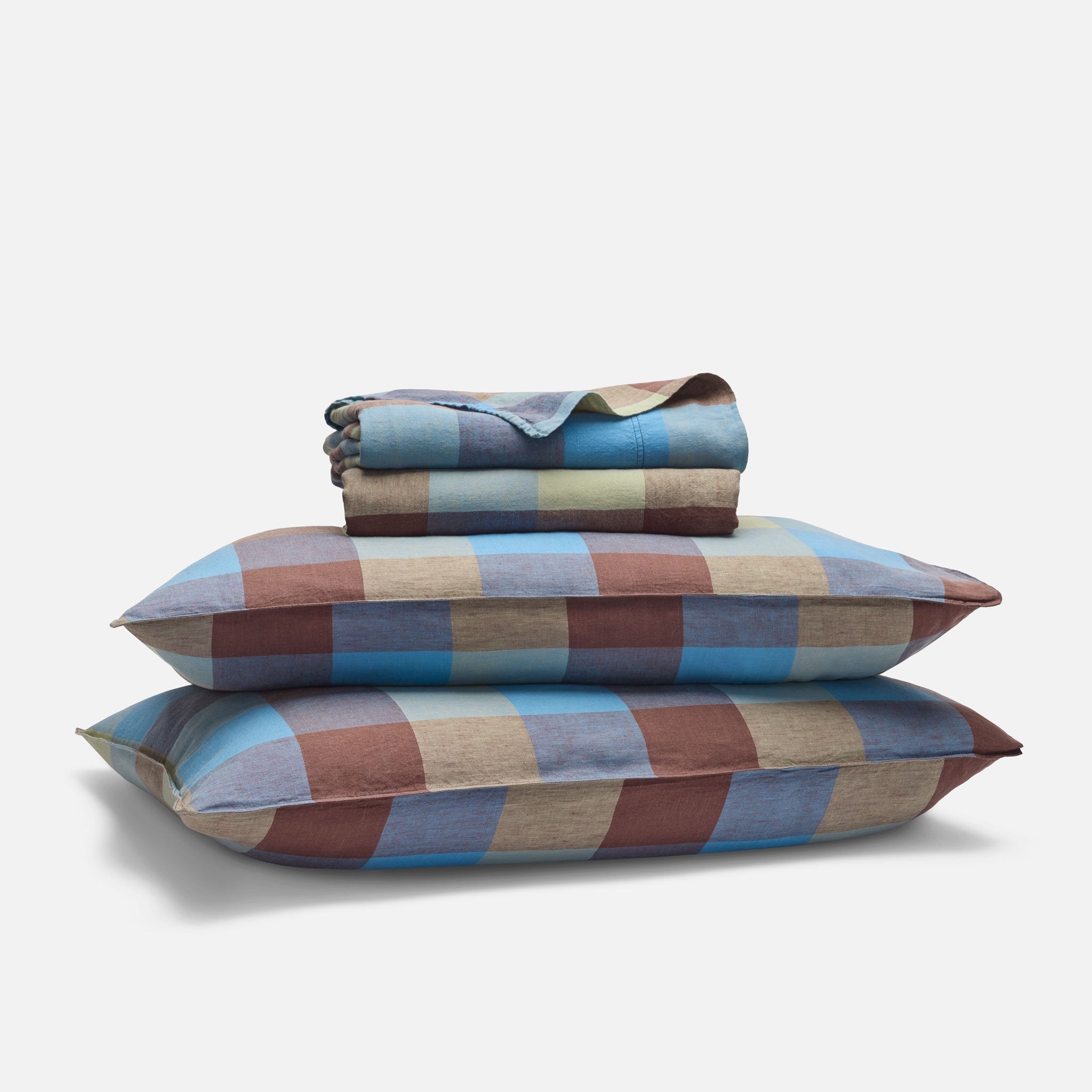 Washed European Linen Core Sheet Set S9
