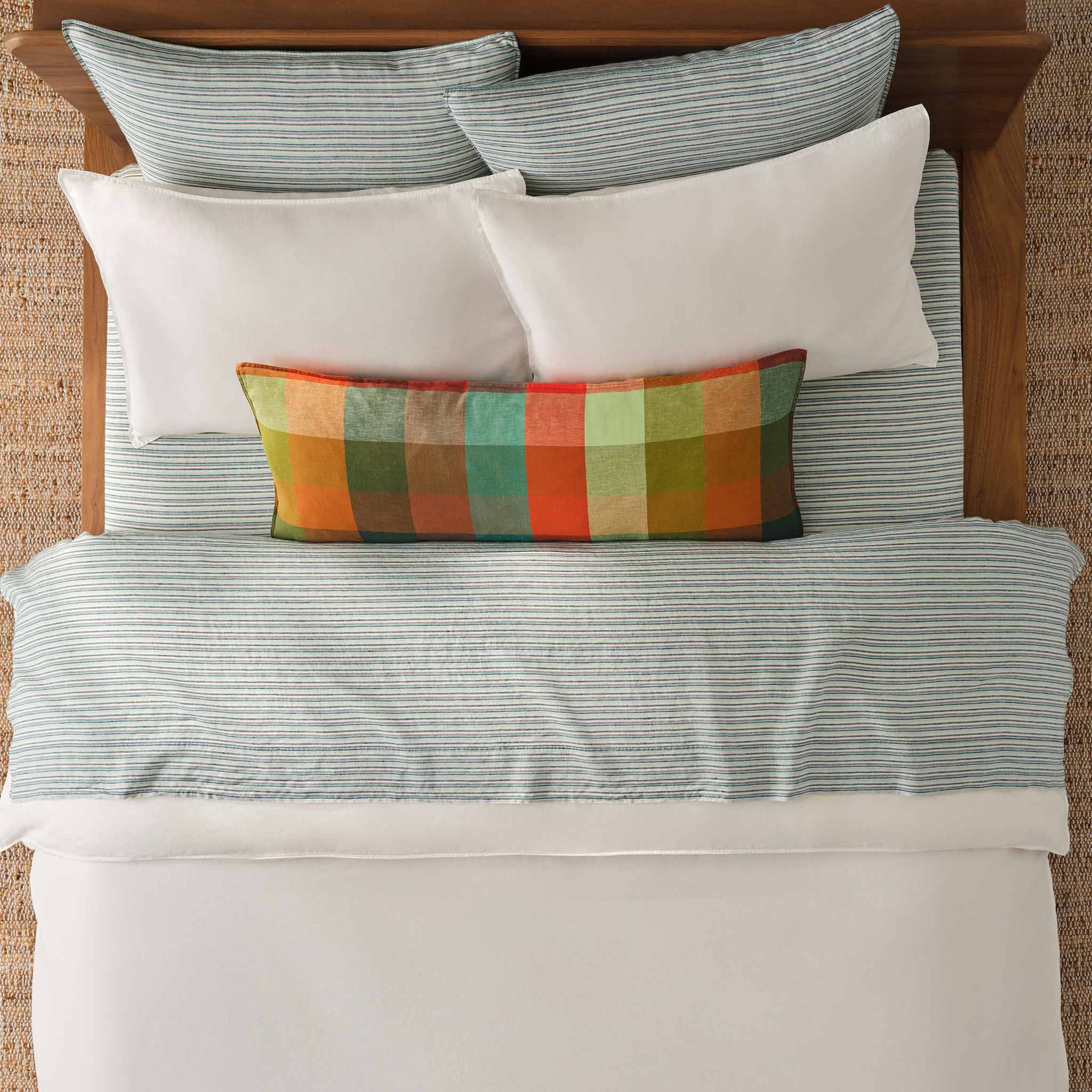 Washed European Linen Core Sheet Set S9